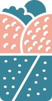 Doner Kebab Crystal UI Stamp vector
