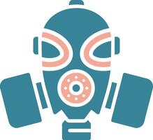 Gas Mask Interactive Graphic Module vector