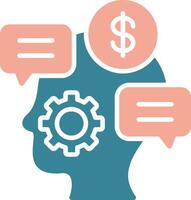 Qualitative Research Efficient UI Stamp vector
