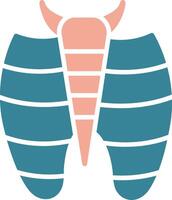 Ribcage Simplified UX Display vector