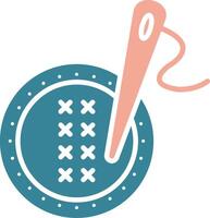 Cross Stitch Unified Visual Pattern vector