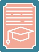 Education Neon App Emblem vector