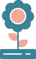 Flower Simplified UX Display vector
