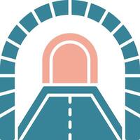 Tunnel Virtual Core Icon vector