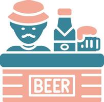 Bartender Vibrant UX Form vector