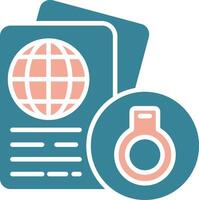 Deported Expressive App Emblem vector