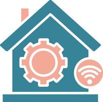 Home Automation Tactile Symbol Sketch vector
