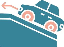 Road Streamlined UI Token vector