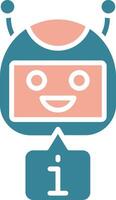 Robot Dynamic Web Symbol vector