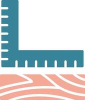 Ruler Bold Interface Object vector