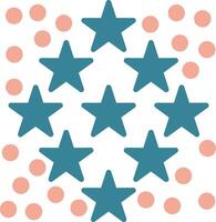 Stars Interactive Graphic Module vector