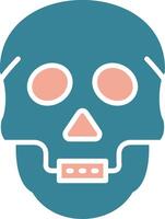 Skull Expressive Tech Element vector
