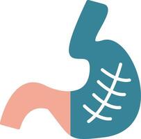Stomach Streamlined UI Token vector