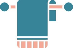 Towel Seamless Core Icon vector