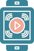 Smart Watch Premium UI Stamp vector
