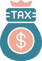 Tax Colorful Web Symbol vector