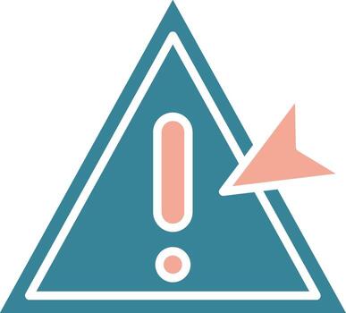 Warning Interactive Graphic Module vector