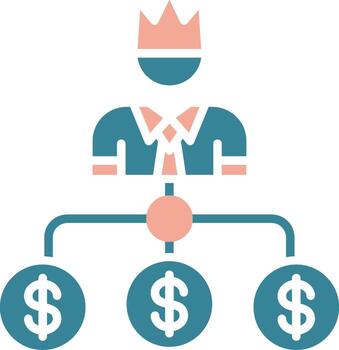 administración sin costura visual modelo vector