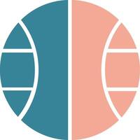Basketball Futuristic Core Icon vector