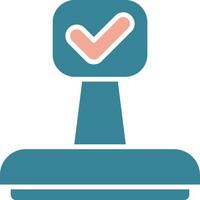 Approved Expressive App Emblem vector