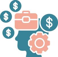 Business Intelligence Expressive App Emblem vector