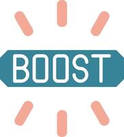 Boost Premium Grid Token vector