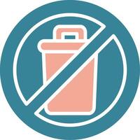 Trash Bin Unified UX Form vector