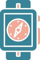 Compass Premium Grid Token vector