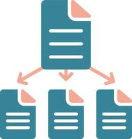 Data Transformation Global App Emblem vector