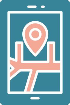 Gps Seamless Visual Pattern vector