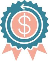 Medal Neon App Emblem vector