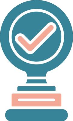 Trophy Cup Vibrant UI Token