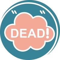 Dead Neon Web Symbol vector