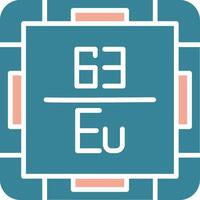 Europium Premium Interface Object vector
