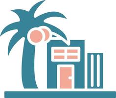 Resort Vibrant Core Icon vector