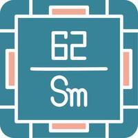 Samarium Bold Interface Object vector