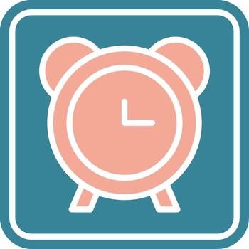 Alarm Clock Virtual Visual Pattern vector