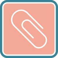 Attachment Bold Graphic Module vector