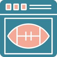 Website Simplified Icon Fragment vector