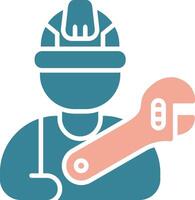 Carpenter Global Core Icon vector