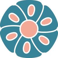 Plumeria Streamlined Web Symbol vector