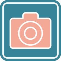 Camera Neon System Element vector