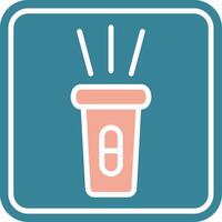 Torch Colorful Core Icon vector