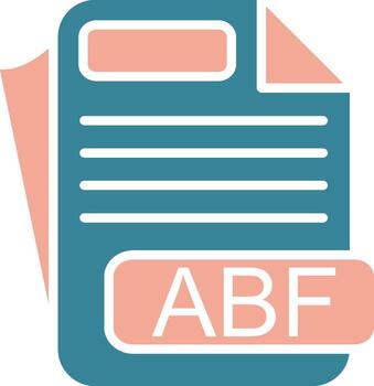 abf expresivo tecnología elemento vector
