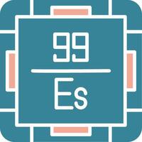 Einsteinium Expressive Digital Mark vector
