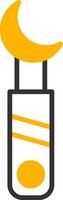 Crescent Jaw Wrench Line Two Color vector