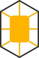 Ruby Code Syntax Icon Line Two Color vector