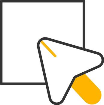 Select Multiple Items Line Two Color vector