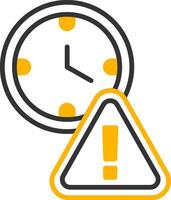 Session Token Expired Line Two Color vector