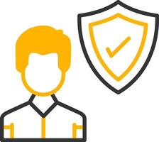 Workplace Health and Safety Line Two Color vector